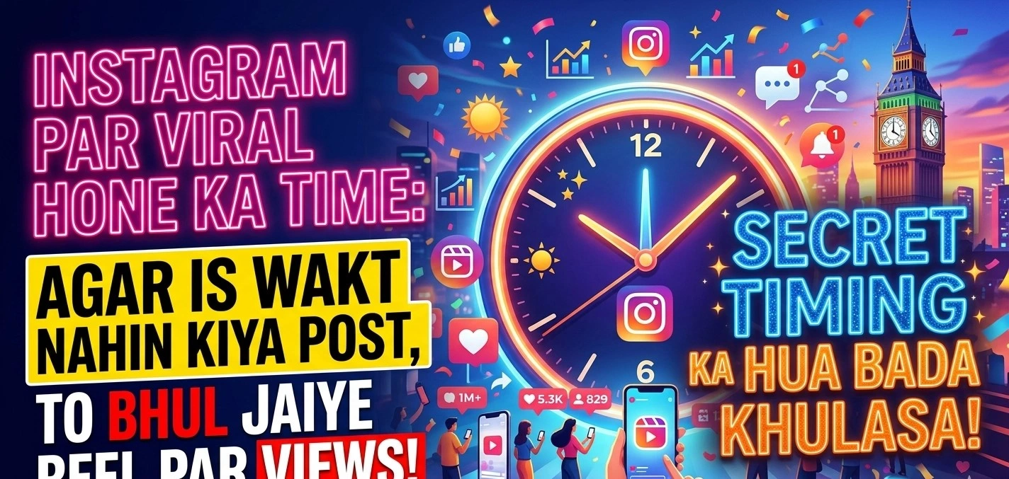 Instagram Par Viral Hone Ka Time