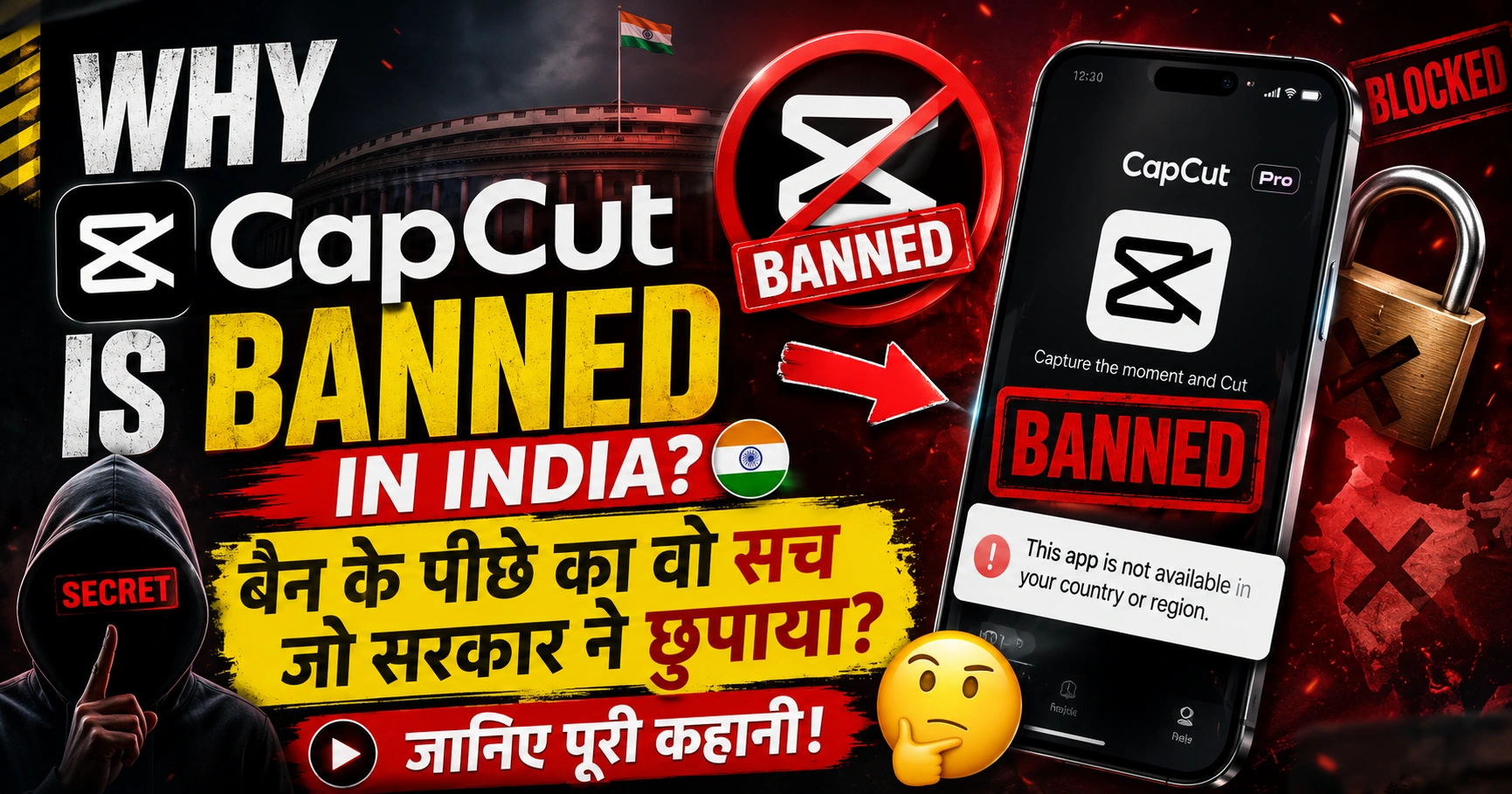 Why Capcut is Banned in India