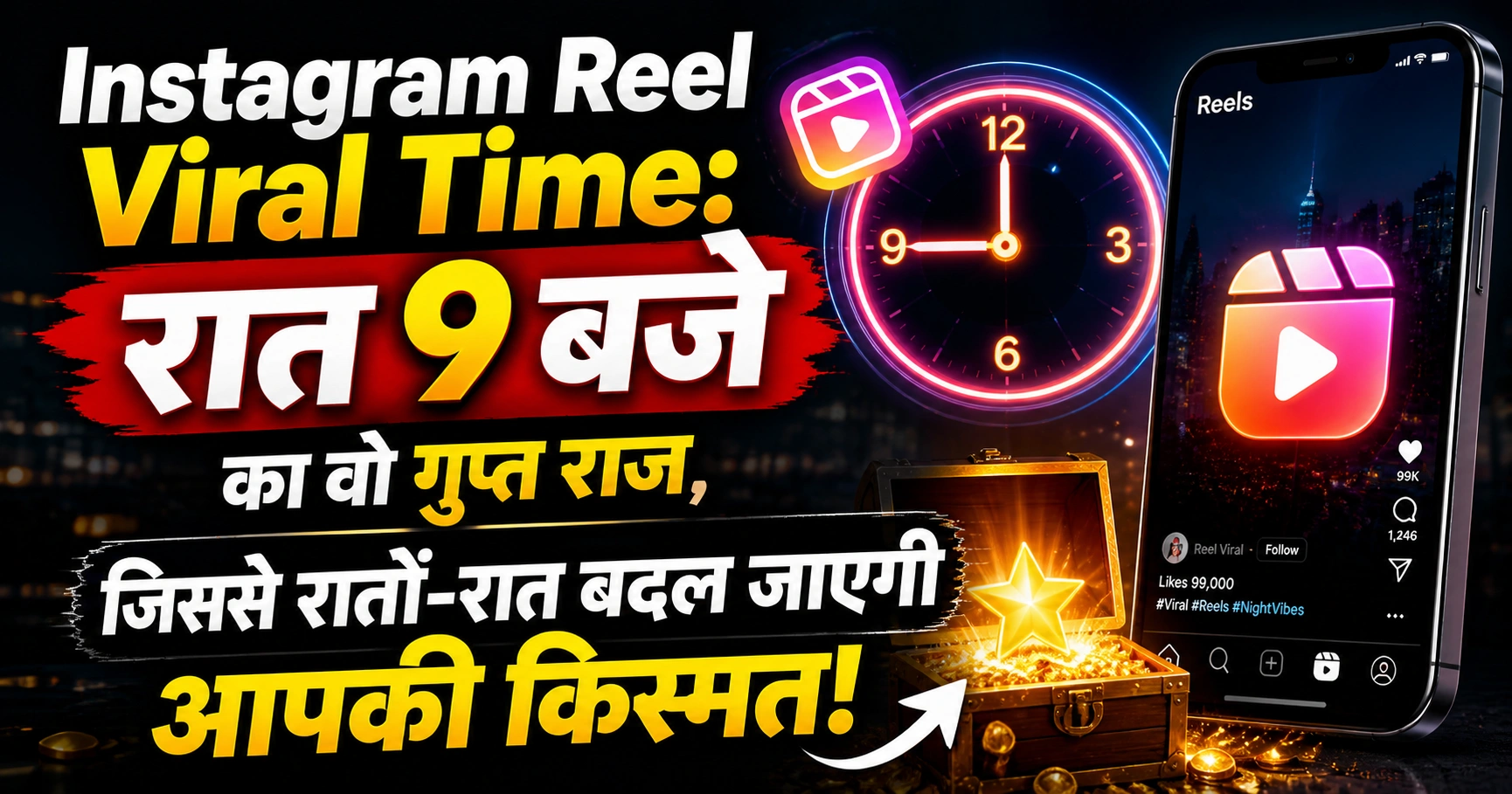 instagram reel viral time