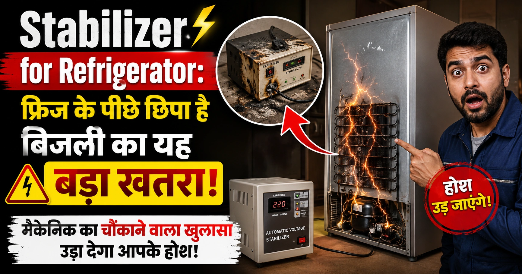 stabilizer for refrigerator