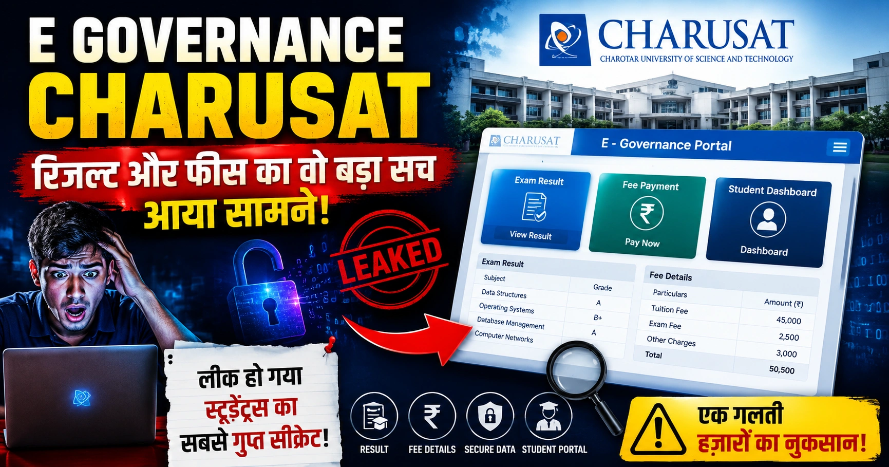 e governance charusat